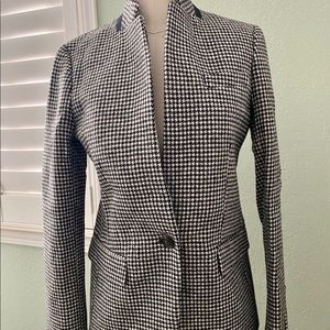 J. Crew Regent Blazer In Houndstooth wool